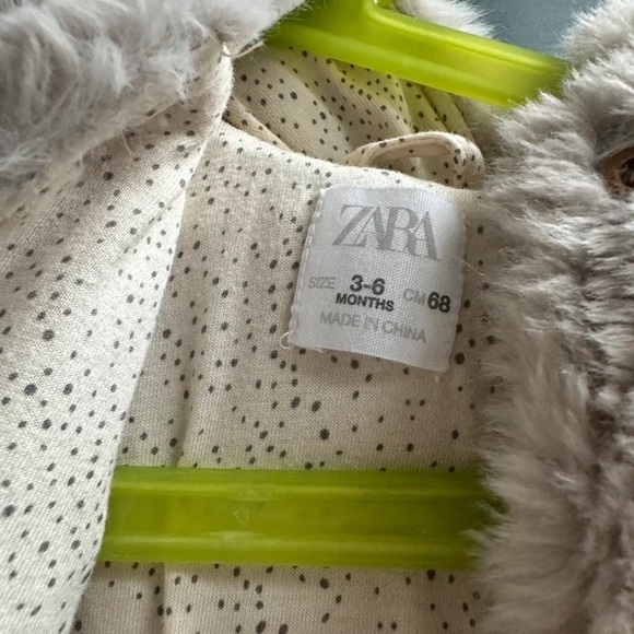 Zara Cozy Cream Kids Footie - Picture 5 of 5